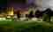 Camping bei Nacht